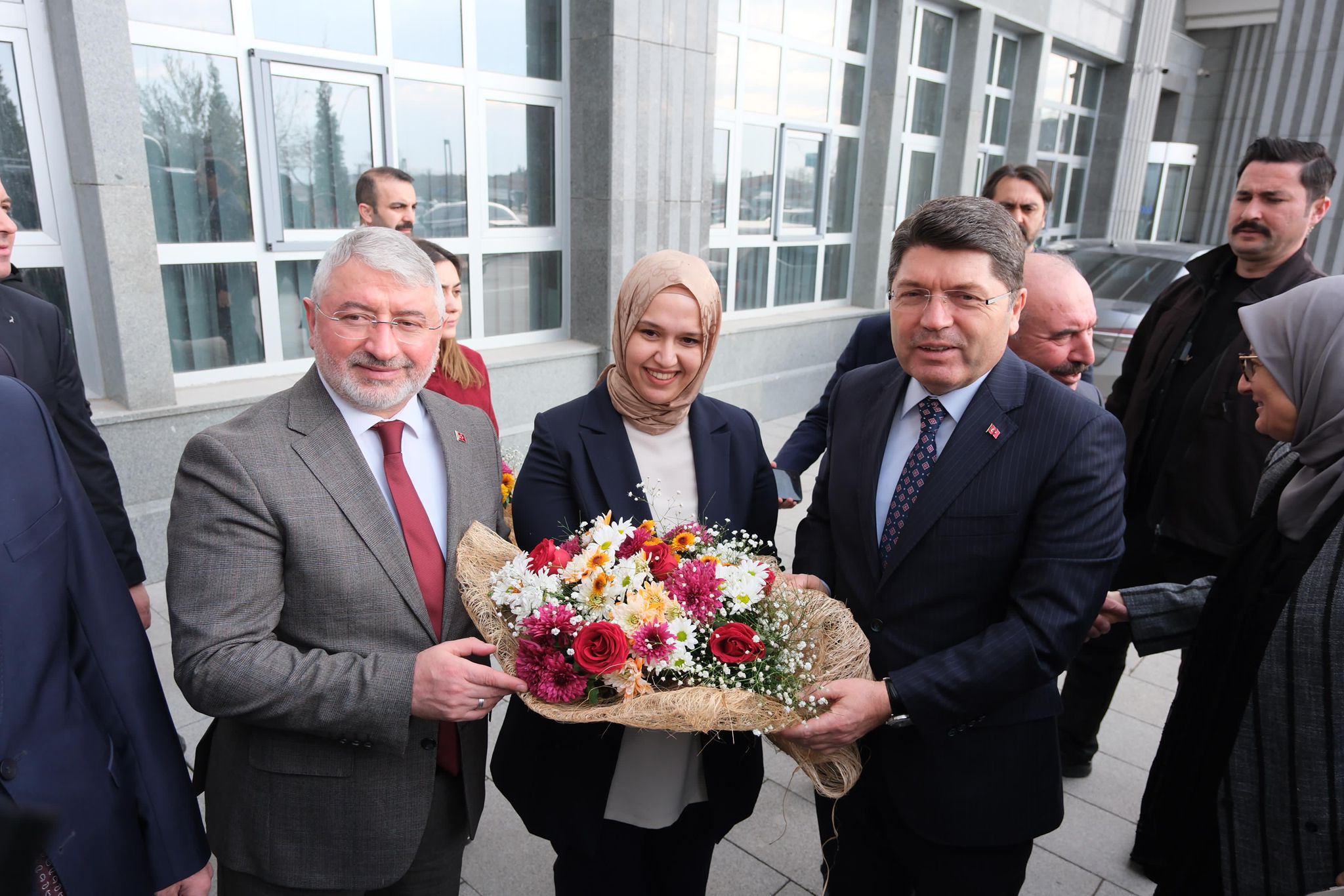 Adalet Bakanı Yılmaz Tunç, Çorum Belediyesini ziyaret etti (5)