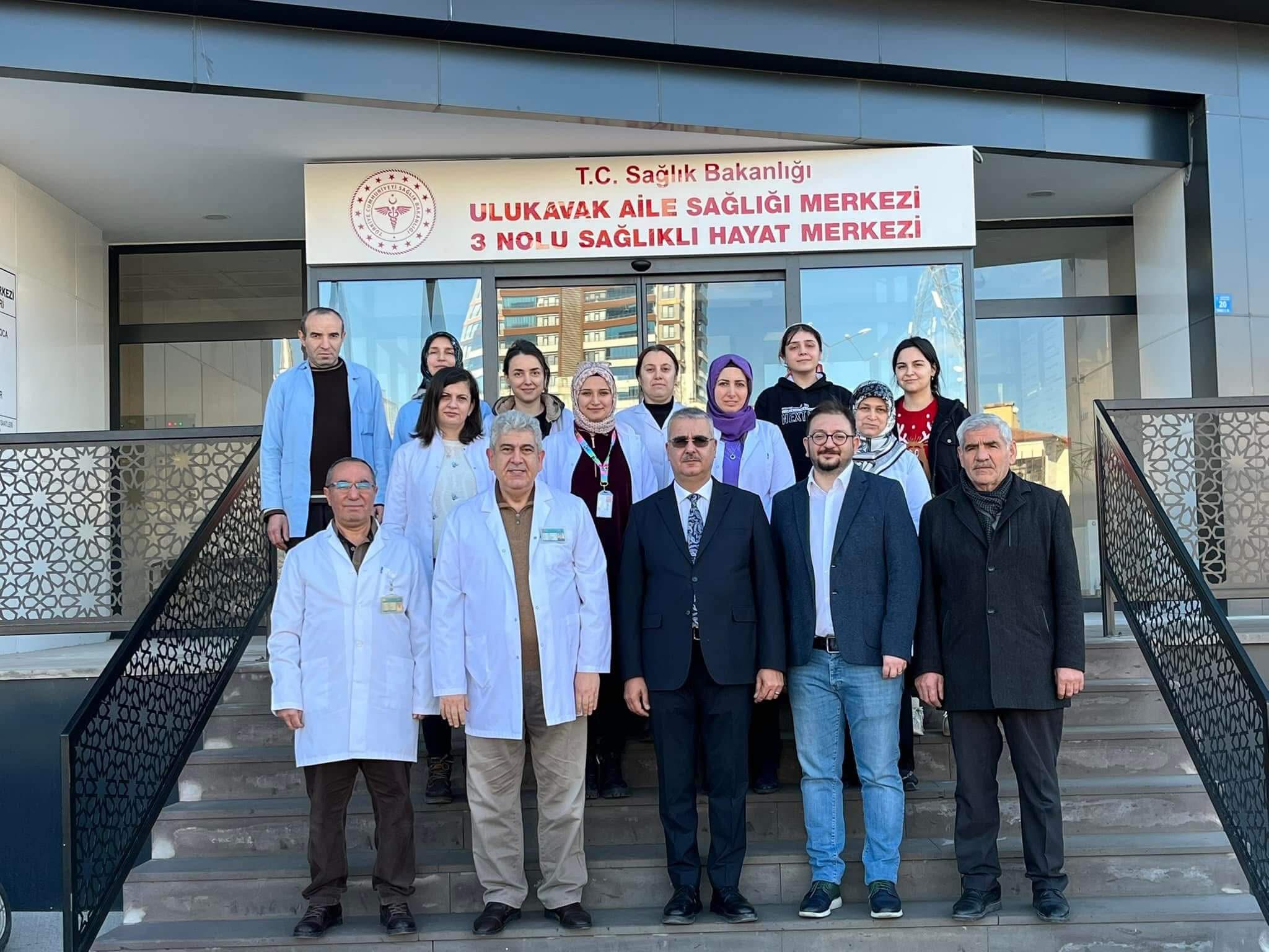 Ahlatcı, Ulukavak Mahallesinde Sağlıklı Yaşam Merkezi’ni ziyaret etti