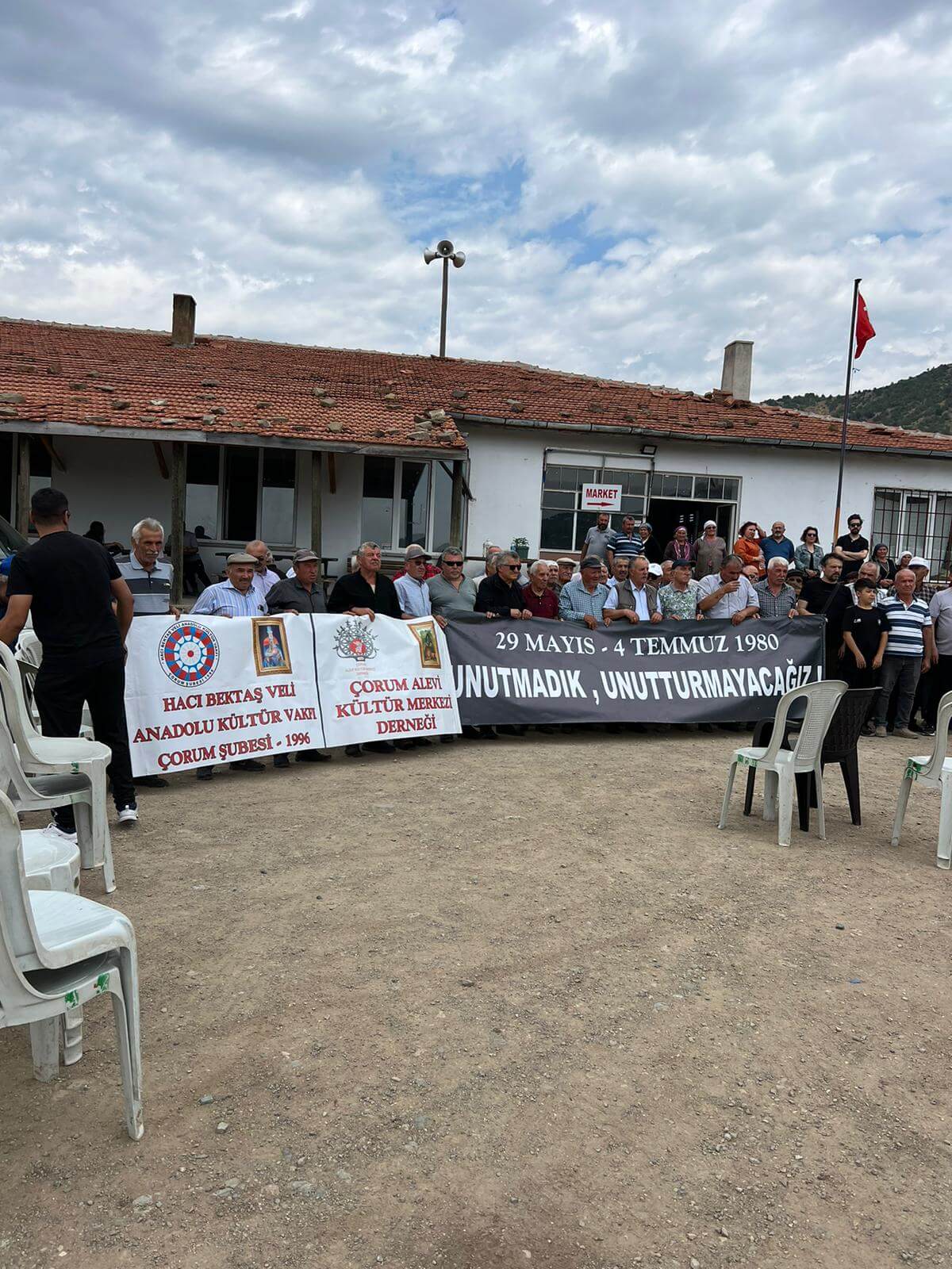 Ahmet Doğan'ın nezdinde Çorum katliamında hayatını kaybedenler anıldı