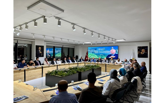 AK Parti Çevre ve Şehircilik Politikaları Başkan Yardımcısı İstanbul Milletvekili Oğuz Üçüncü, Çorum'da İklim Yasasını anlattı (3)