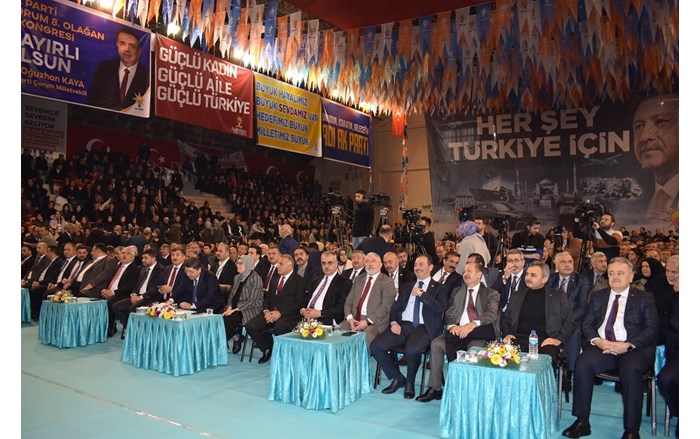 AK Parti Çorum 8. Olağan İl Kongresi (3)