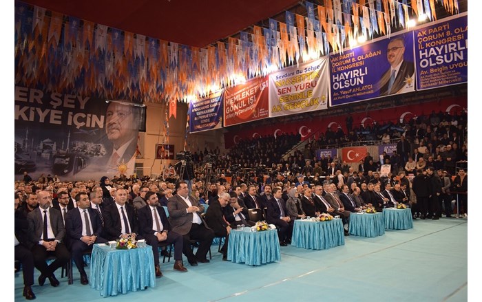 AK Parti Çorum 8. Olağan İl Kongresi (7)