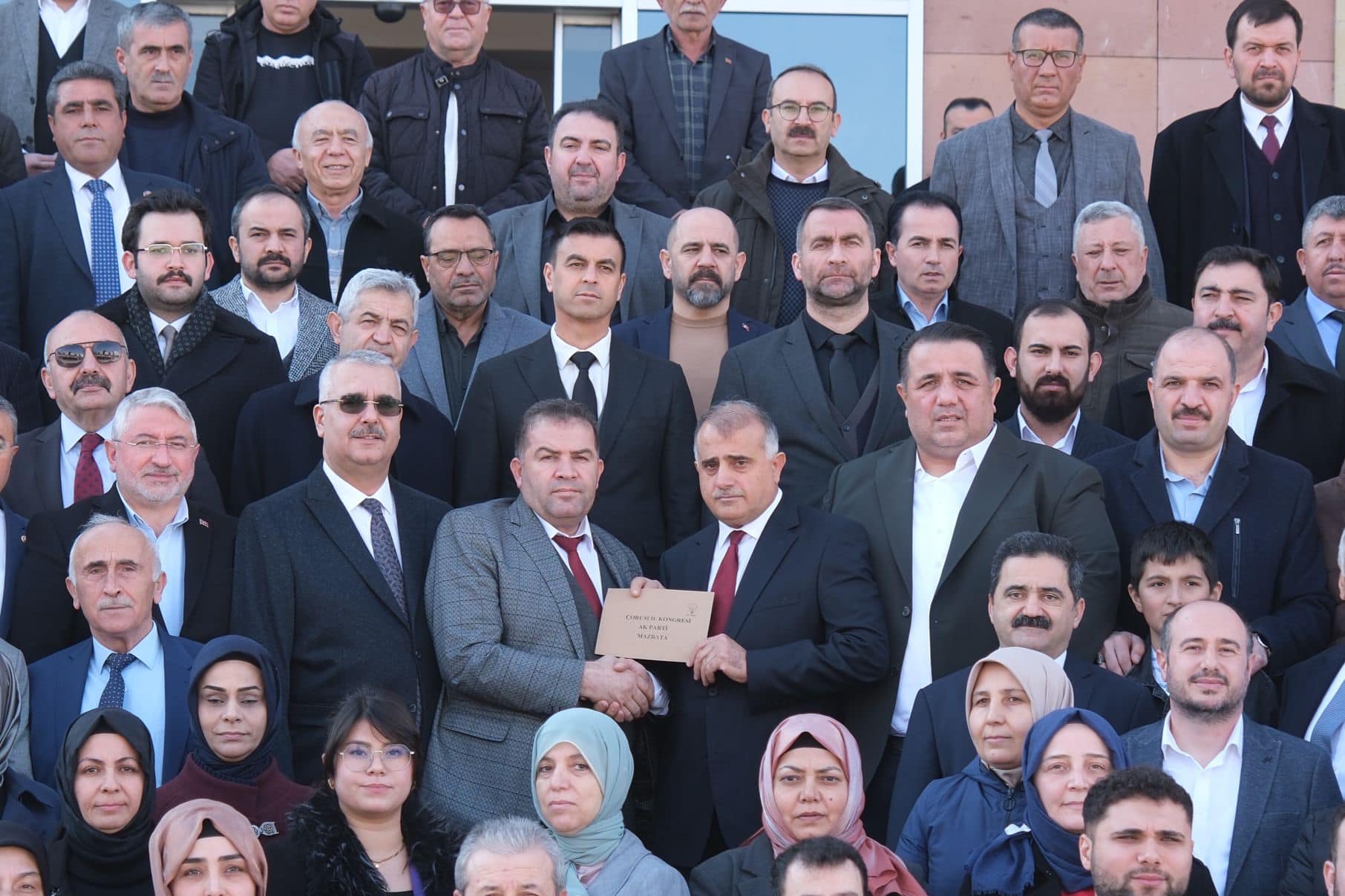 AK Parti Çorum İl Başkanı Yakup Alar, mazbata aldı (4)