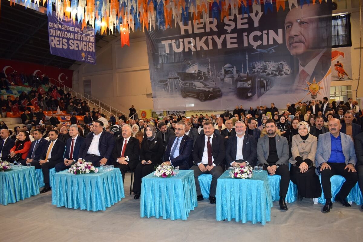 AK Parti Çorum Merkez İlçe Kongresi yapıldı (2)