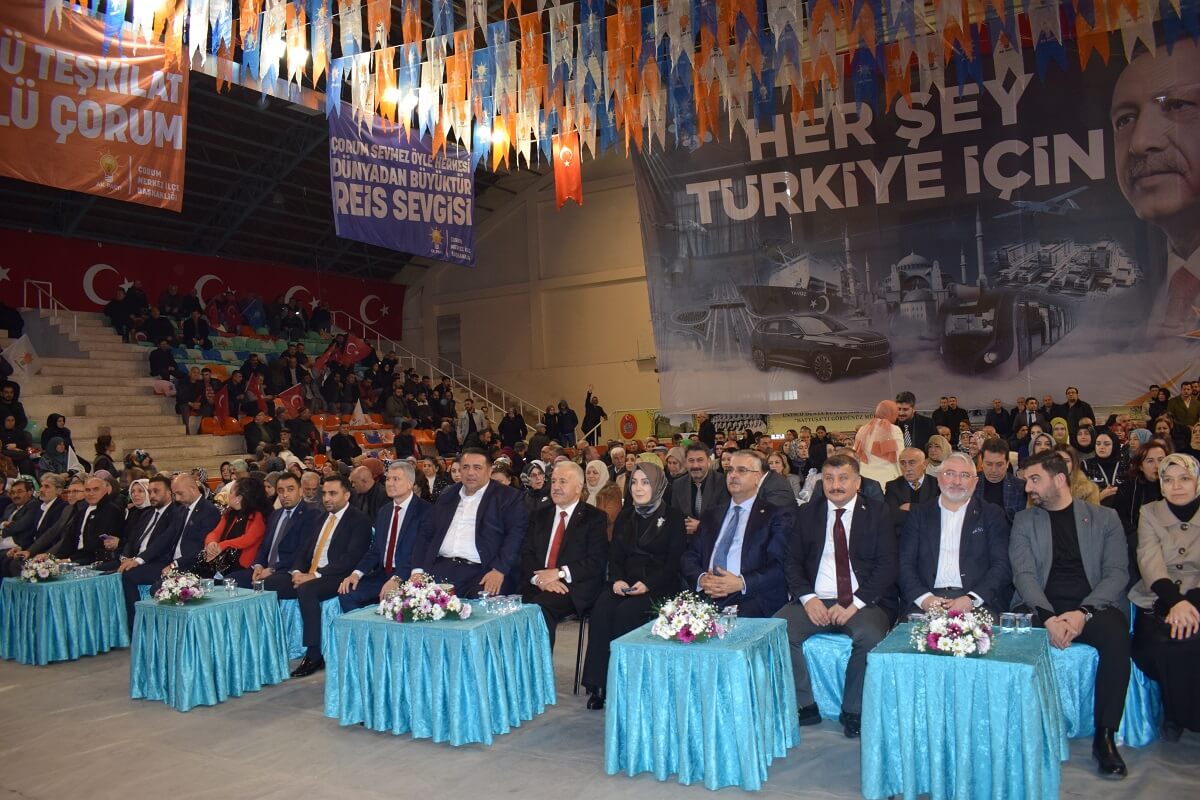 AK Parti Çorum Merkez İlçe Kongresi yapıldı (3)