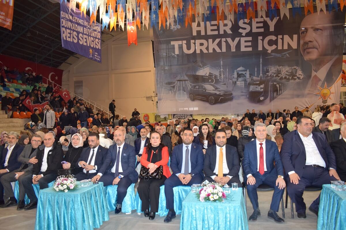 AK Parti Çorum Merkez İlçe Kongresi yapıldı (4)