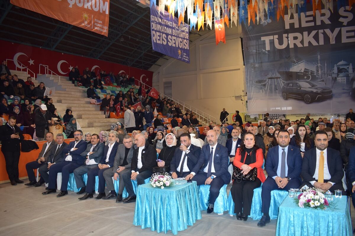 AK Parti Çorum Merkez İlçe Kongresi yapıldı (5)