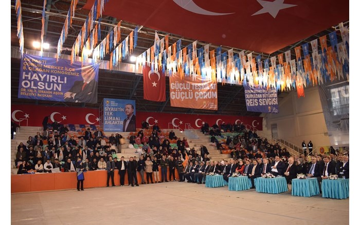 AK Parti Çorum Merkez İlçe Kongresine katılanlar (7)