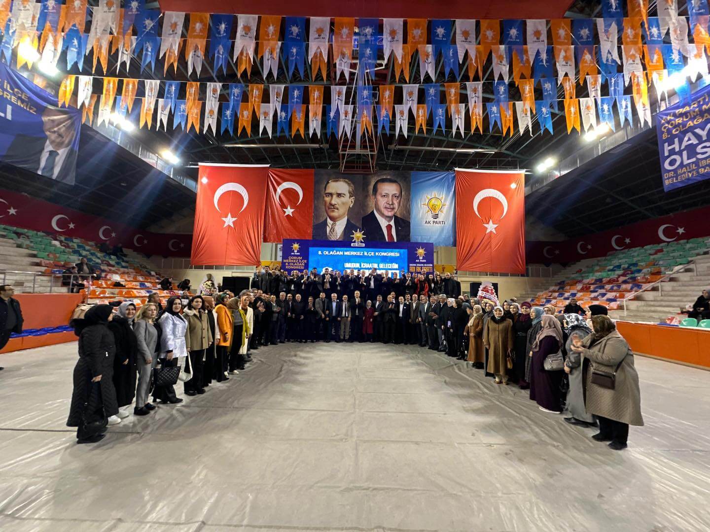 AK Parti Çorum Merkez İlçede yeni yönetim belirlendi