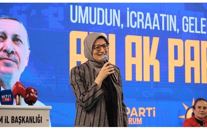 AK Parti Genel Başkan Yardımcısı Belgin Uygur,