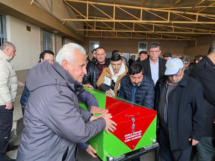 Ali Dursun, kayınpederini sonsuzluğa uğurladı