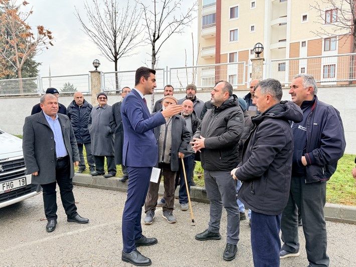 Belediye Başkan Yardımcısı Fatih Özüyağlı, Binevler'de kentsel dönüşüm çalışmalarını inceledi