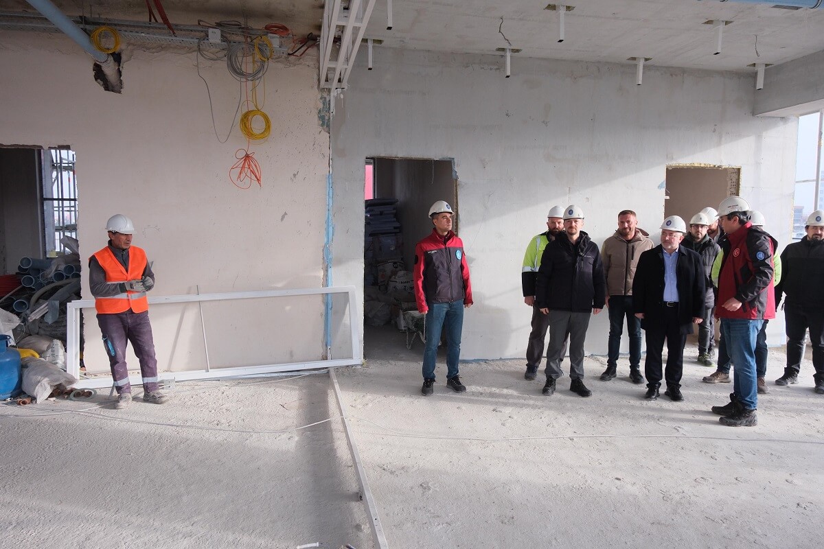 Belediye Başkanı Aşgın, çalışmalar hakkında bilgi aldı