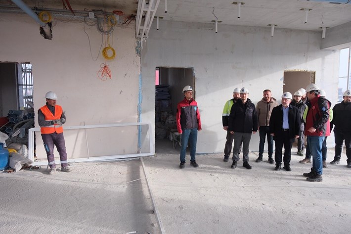 Belediye Başkanı Aşgın, çalışmalar hakkında bilgi aldı