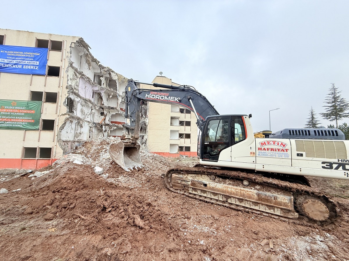 Binevler'de kentsel dönüşüm çalışmaları başladı (2)