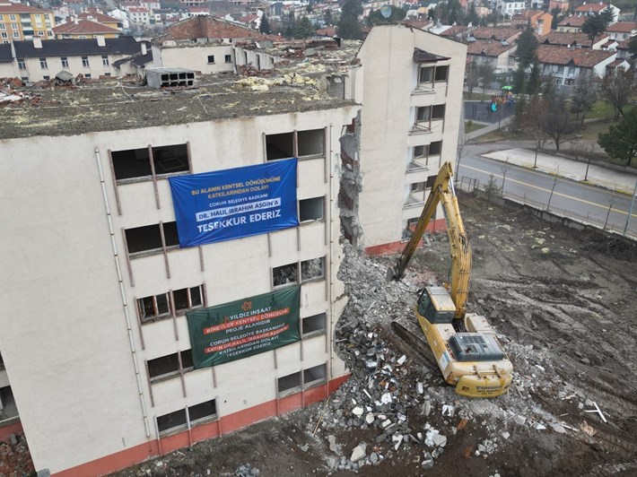 Binevler'de kentsel dönüşüm çalışmaları başladı (3)