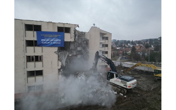 Binevler'de kentsel dönüşüm çalışmaları başladı (5)