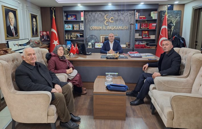 Birleşik Emekliler Sendikası, MHP Çorum İl Başkanı Mehmet İhsan Çıplak ile birlikte