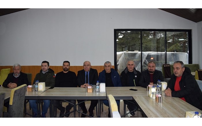 Çatak Tabiat Parkı'nın yeni işletmecileri basın toplantısı düzenledi (1)