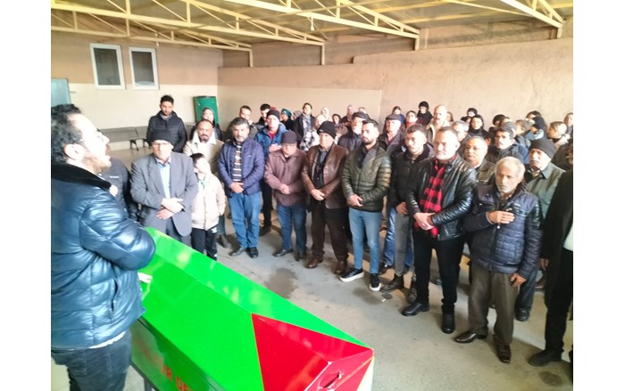 Cenaze töreni İsmail Güçlü'nün gülbengleri eşliğinde gerçekleşti