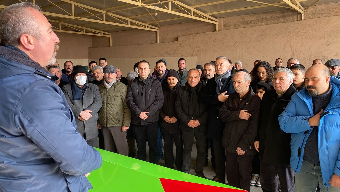 Cenaze töreninde hüzün, acı ve yas vardı (2)