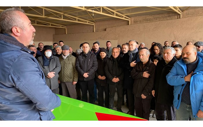 Cenaze töreninde hüzün, acı ve yas vardı (2)