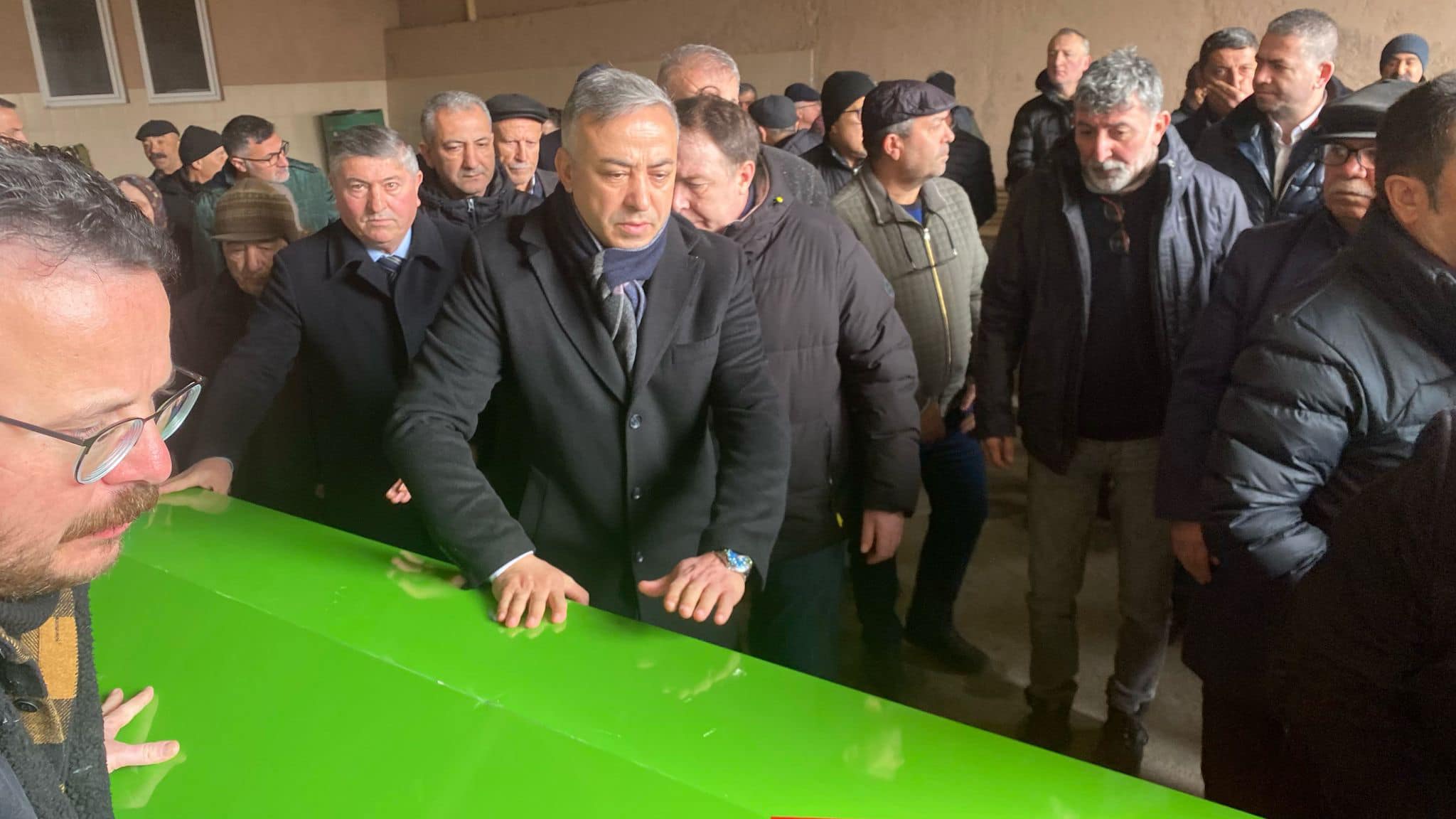 CHP Çorum Milletvekili Mehmet Tahtasız, dayısı Müslüm Yıldırım'ı son yolculuğuna uğurladı