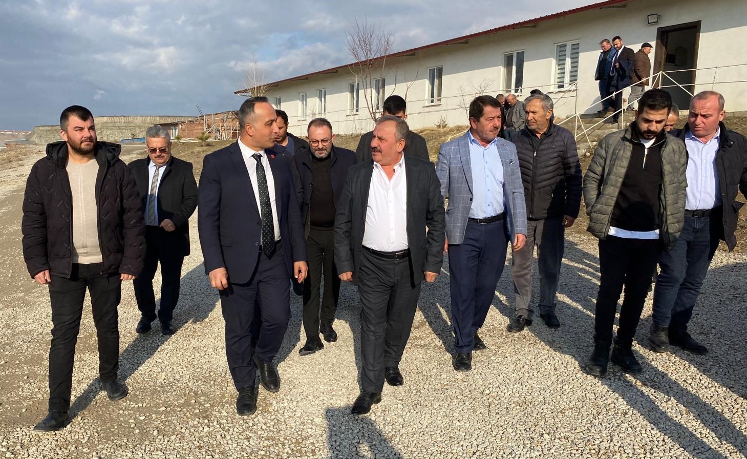 CHP heyeti, Zanaatkarlar Küçük Sanayi Sitesi Yapı Kooperatifi’ni ziyaret etti (2)