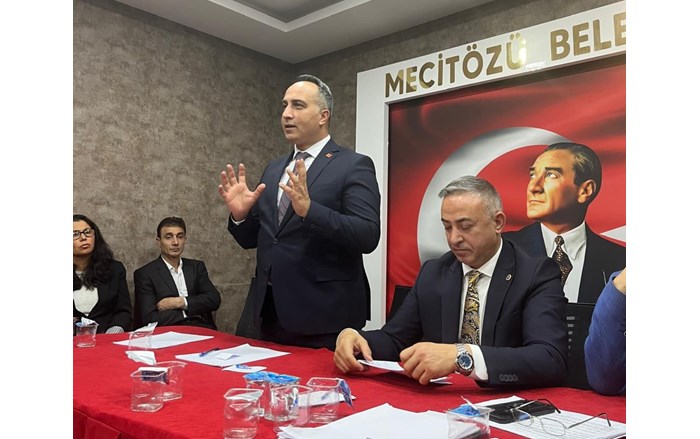 CHP İl Başkanı Dinçer Solmaz, Mecitözü'nde partililere seslendi