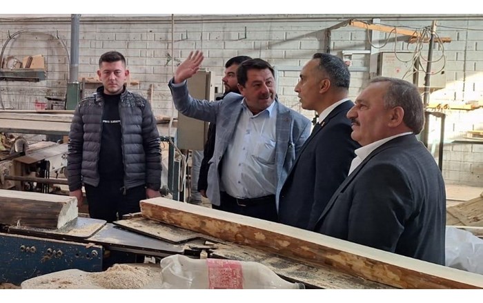 CHP İl Başkanı Dinçer Solmaz, Serhat Şahin'in sahibi olduğu Hitit Palet'i gezdi (2)