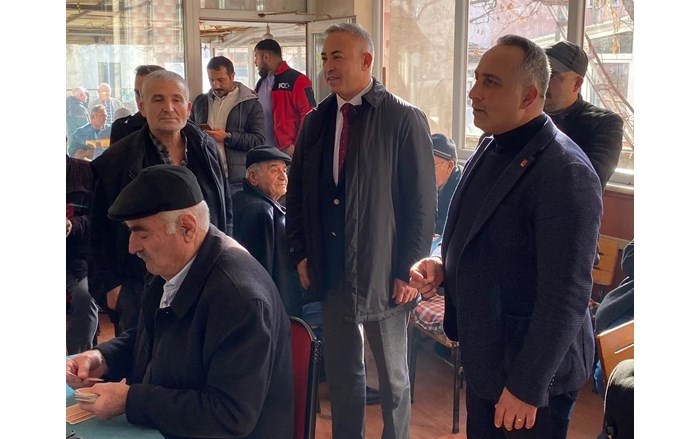 CHP'liler esnafın sorun ve taleplerini dinledi