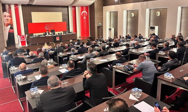 CHP'nin 81 il başkanı Ankara'da genel merkez binasında özel bir gündemle toplandı (2)