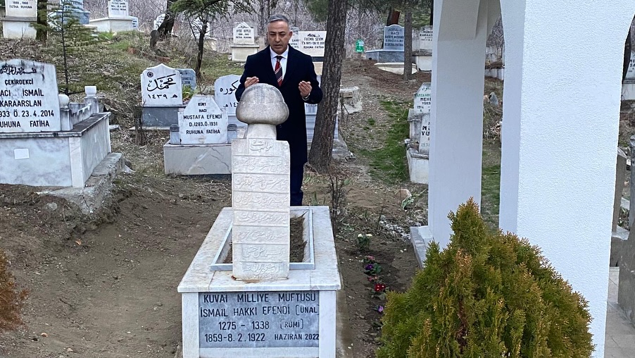 CHP'yi yöneticiler, Kuvayı Milliye Müftüsü İsmail Hakkı Efendi'yi dualarla andı (2)