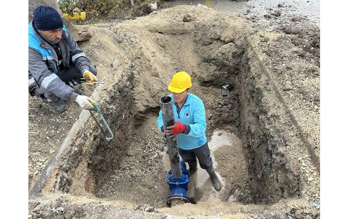 Çorum Belediyesi, 2024 yılı içerisinde 14 bin metre atık su hattı döşedi