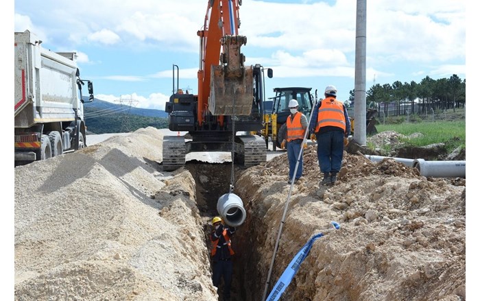 Çorum Belediyesi Su ve Kanalizasyon İşleri Müdürlüğü'nün altyapı ve kanalizasyon çalışmaları