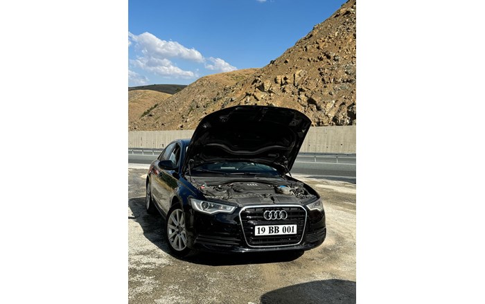 Çorum Belediyesi'nin makam aracı zaman zaman yolda kaldı