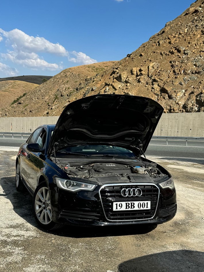 Çorum Belediyesi'nin makam aracı zaman zaman yolda kaldı