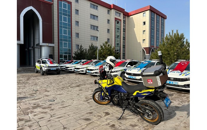 Çorum Emniyet Müdürlüğü, 21 yeni araca kavuştu (2)