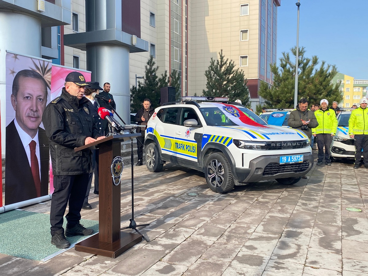 Çorum Emniyet Müdürlüğü, 21 yeni araca kavuştu (4)