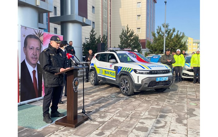 Çorum Emniyet Müdürlüğü, 21 yeni araca kavuştu (4)