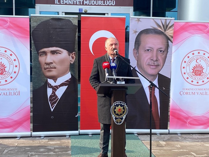 Çorum Emniyet Müdürlüğü, 21 yeni araca kavuştu (5)