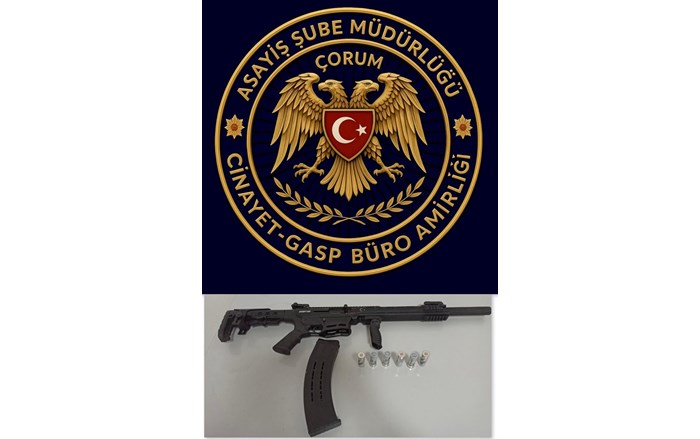 Çorum Emniyet Müdürlüğü ekiplerinin ele geçirdiği suç aletleri (1)