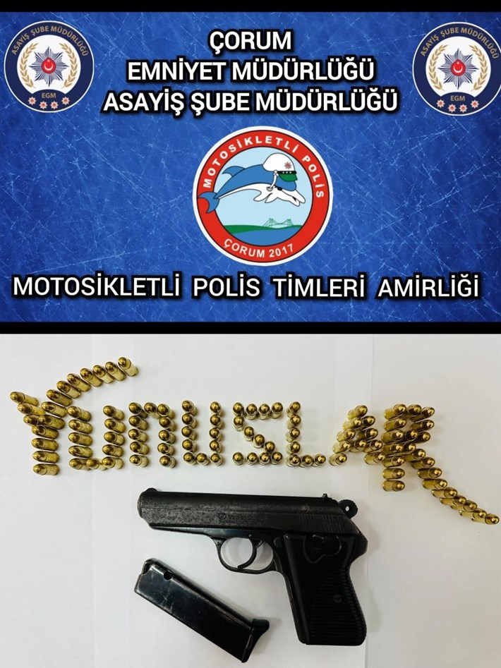 Çorum Emniyet Müdürlüğü ekiplerinin ele geçirdiği suç aletleri (3)