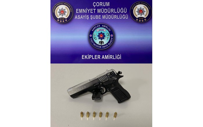 Çorum Emniyet Müdürlüğü, son bir hafta içinde çok sayıda suç aleti ele geçirdi (3)