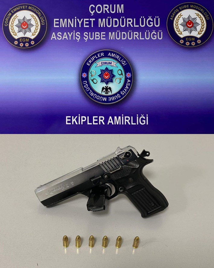 Çorum Emniyet Müdürlüğü, son bir hafta içinde çok sayıda suç aleti ele geçirdi (3)