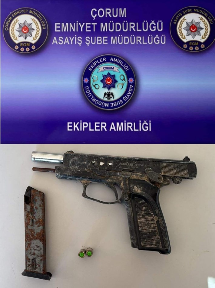 Çorum Emniyet Müdürlüğü, son bir hafta içinde çok sayıda suç aleti ele geçirdi (4)