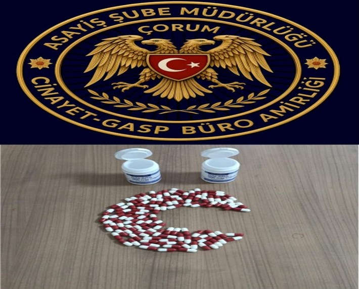 Çorum Emniyet Müdürlüğü tarafından yapılan kontrollerde ele geçirilen suç aletleri (3)