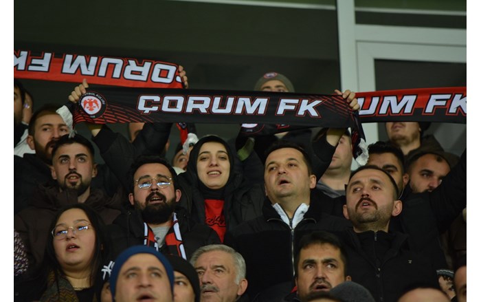 Çorum FK, taraftarlarına galibiyet sevinci yaşattı (2)