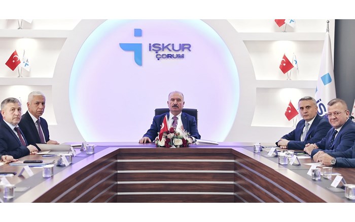 Çorum İl İstihdam ve Mesleki Eğitim Kurulu toplandı