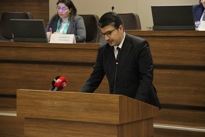 Çorum İl Koordinasyon Kurulu Toplantısında hızlı tren hattı hakkında bilgi verildi (3)